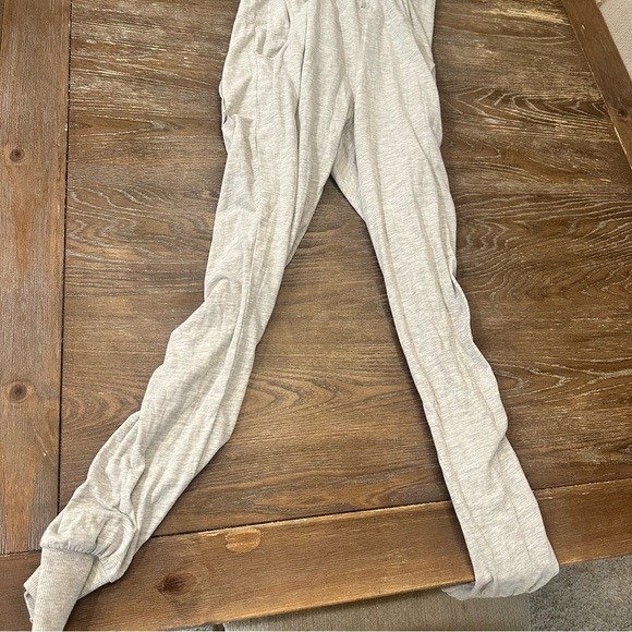 Naketano Light Gray Hooded Romper with Rope Drawstring - Picture 5 of 13